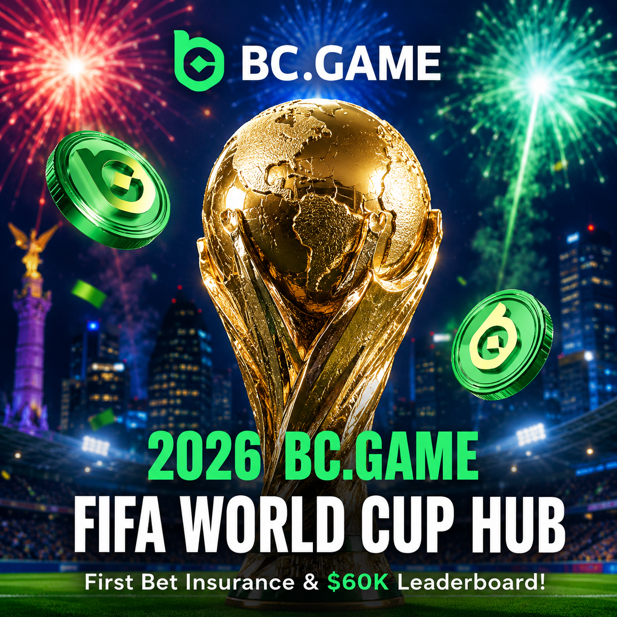 FIFA World Cup betting promo background